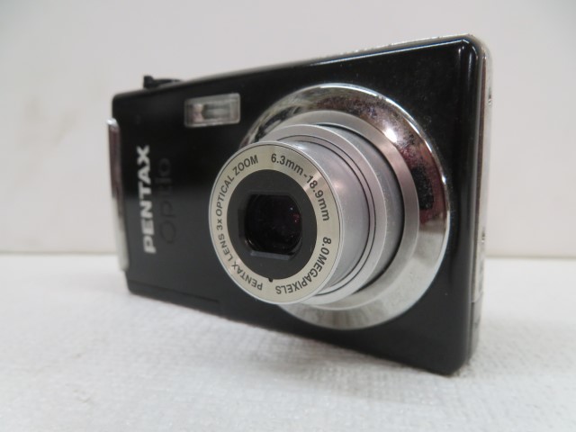 2台セット☆PENTAX Optio S V10 コンパクトデジタルカメラ 320万画素