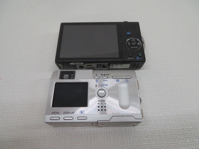 2台セット☆PENTAX Optio S V10 コンパクトデジタルカメラ 320万画素