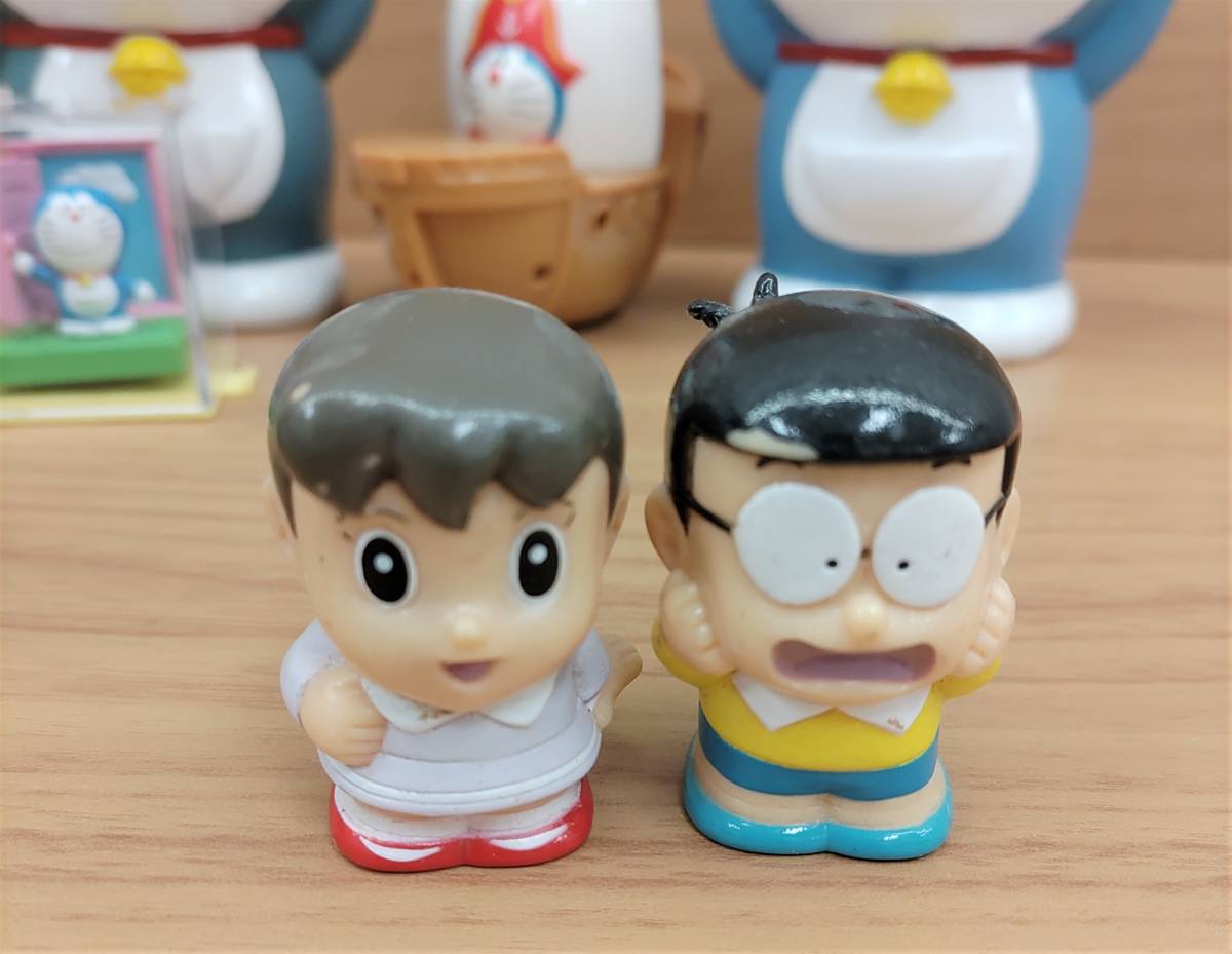 8027【おまとめ】 ドラえもん 貯金箱 ゲーム 置物 指人形 ソフビ 