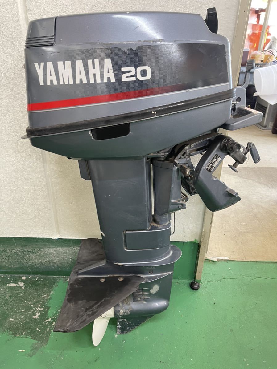 滋賀 引取限定】ヤマハ YAMAHA 6L3-S 小型船舶用船外機 ジャンク(10 