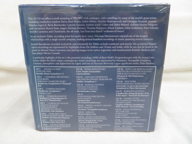 12A162 TELDEC テルデック 名演コレクション 50CD BOX の入札履歴