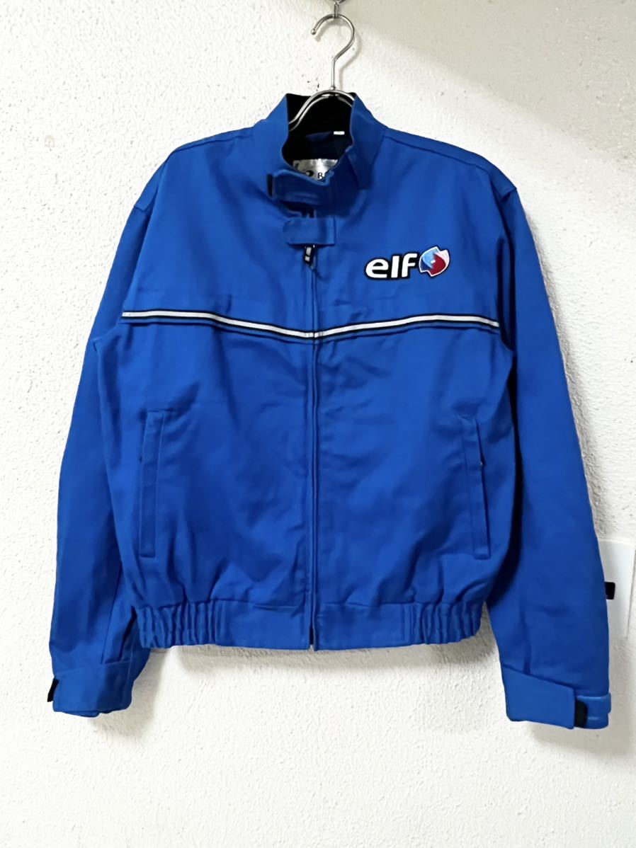 【お買い得，大人気】 elf エルフ レーシング コットン レーシング ジャケット ジャンパー M(Mサイズ)｜売買されたオークション情報、yahooの商品情報をアーカイブ公開 - オークファン ジャンパー、ブルゾン一般