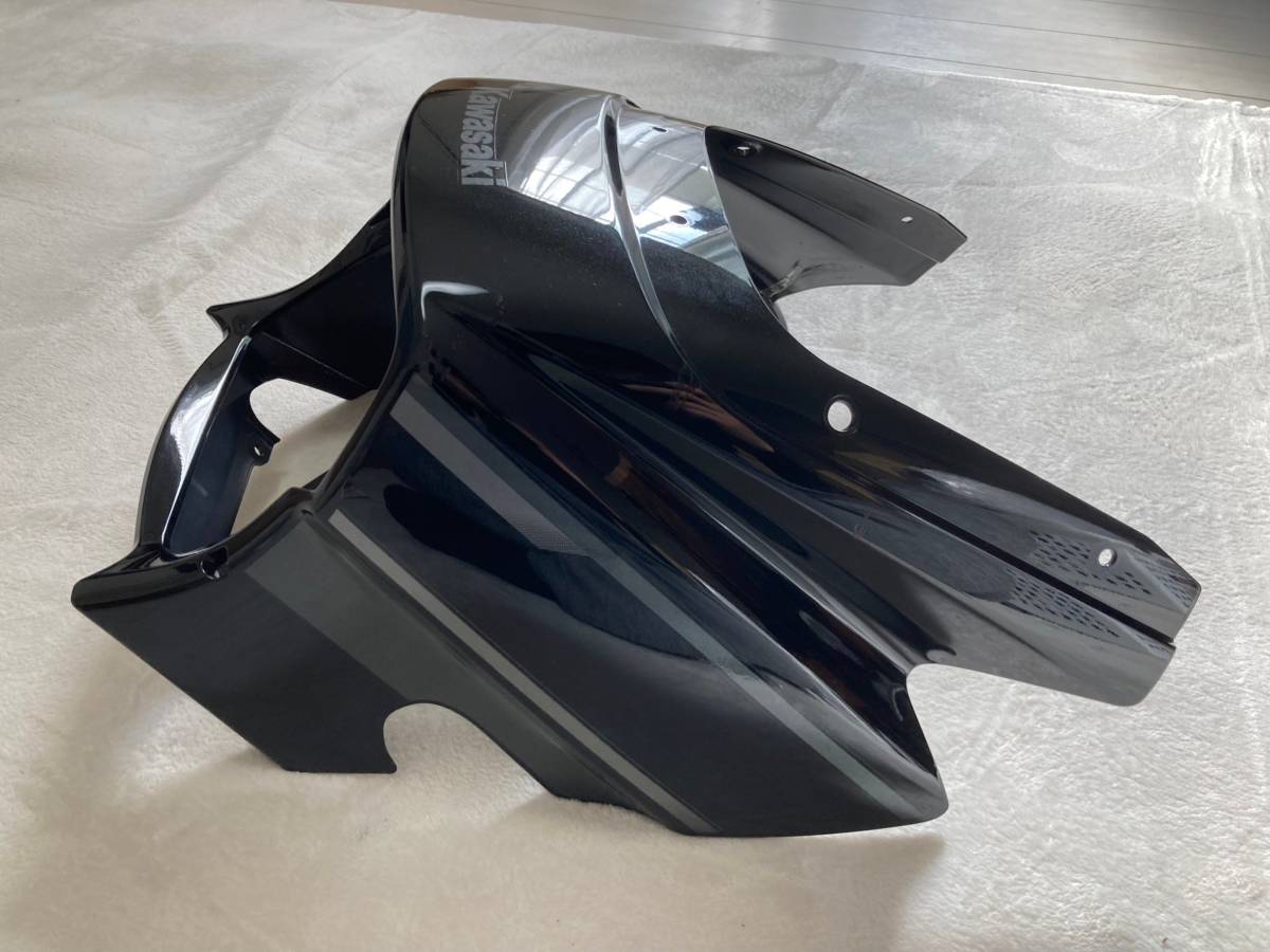 送料無料！美品！ZRX1200 ダエグ DAEG 純正ビキニカウル ブラックエー