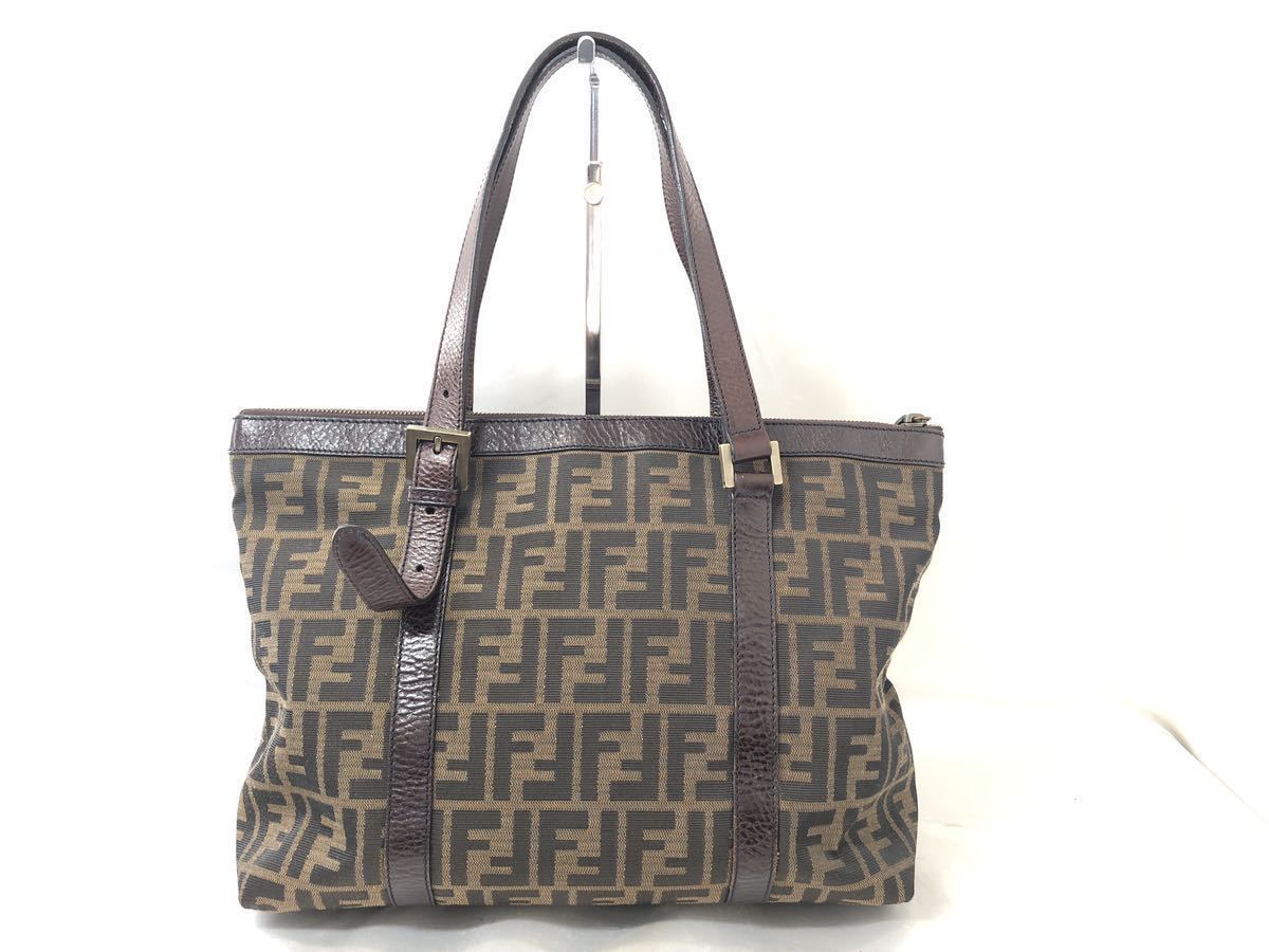  FENDI トートバッグ フェンディ ズッカ ハンドバッグ(トートバッグ)｜売買されたオークション情報、yahooの商品情報をアーカイブ公開 - オークファン かばん、バッグ