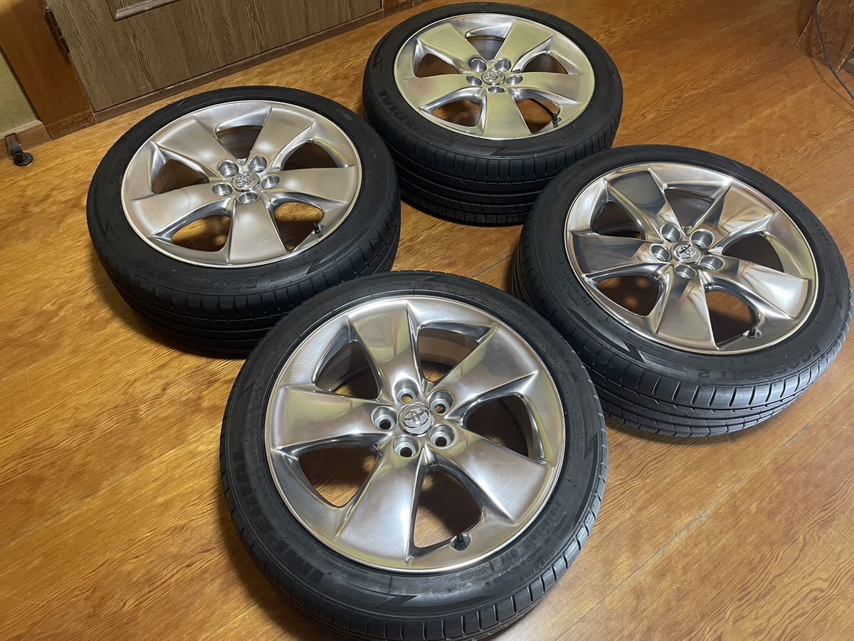 希少 激レア ラスト1セット 30プリウス ツーリングホイール ポリッシュ PRIUS 17インチ 50プリウス メッキ usdm 215 45 17 4本