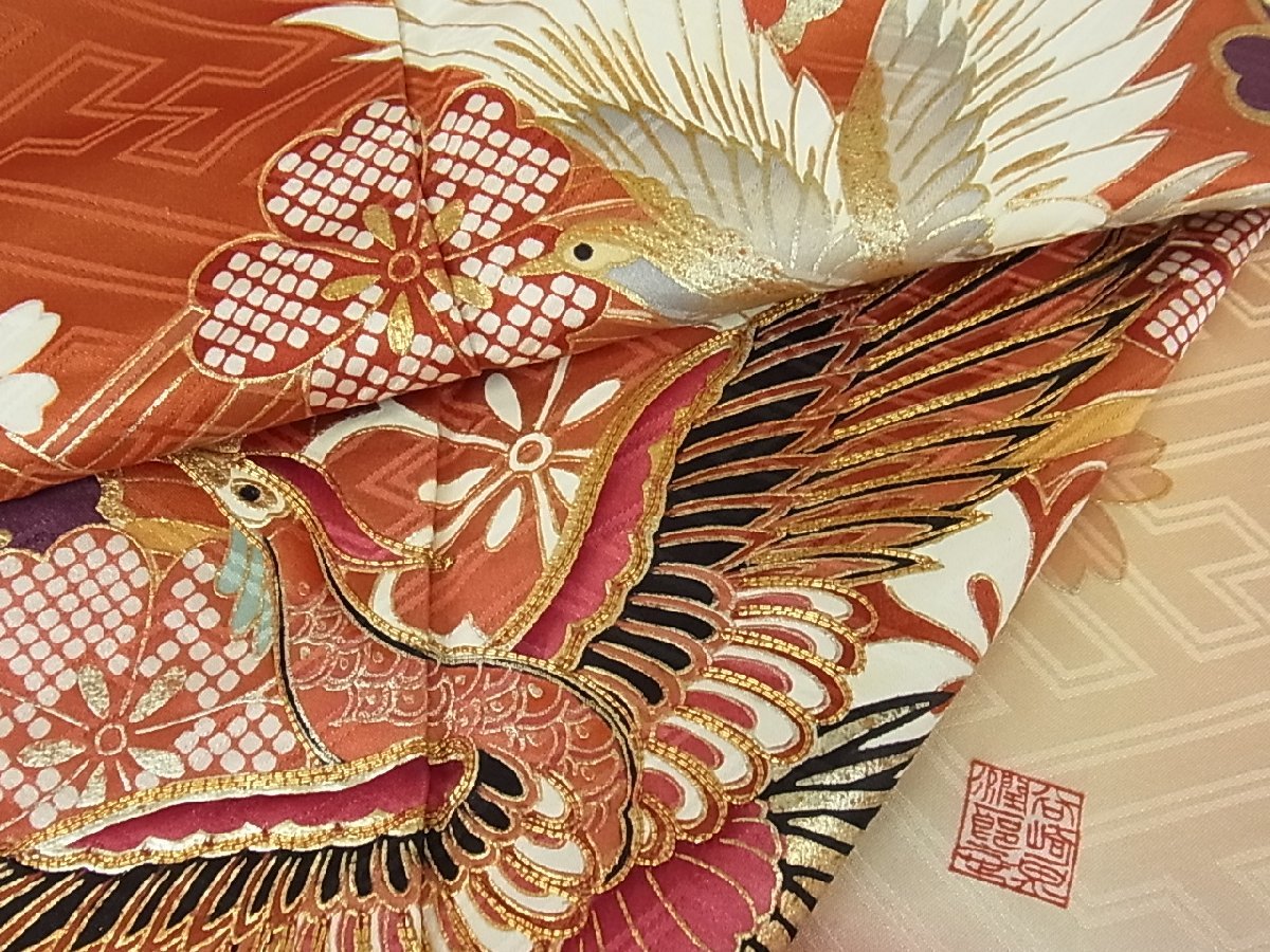 色打掛 | 豪華刺繍 色打掛） FAI0820000 色打掛・花鳳凰｜白無垢・色打