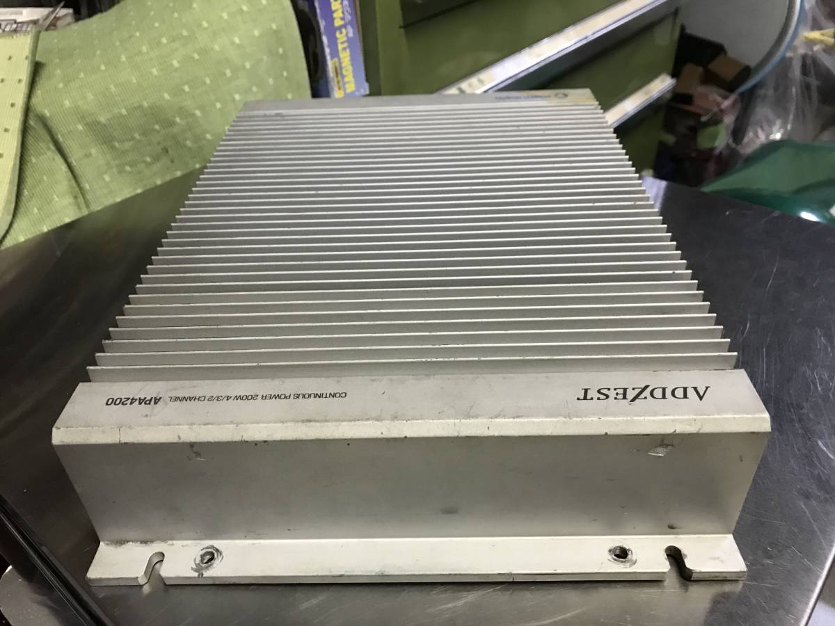 APA4200 ADDZEST アゼスト パワーアンプ APA4200G 4ch アンプ - 公式