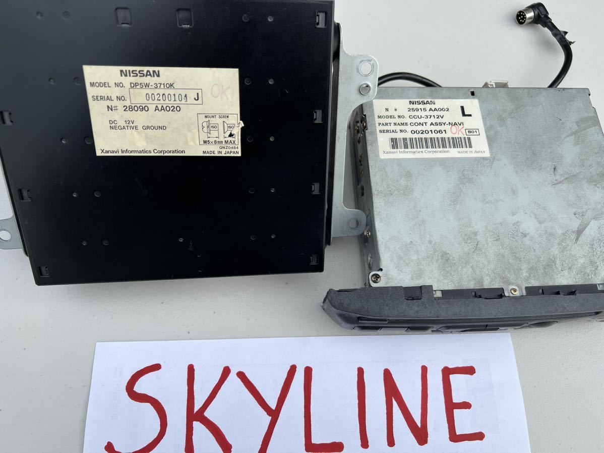 ER34 SKYLINE純正ナビユニット ナビ コントロール ユニット モニター