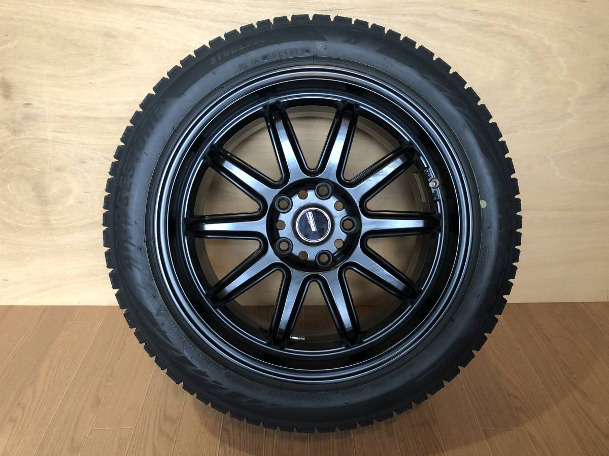 ☆BS VRX2 235/45R17☆4本セット☆5ZIGENホイールFIREBALL RR(マット