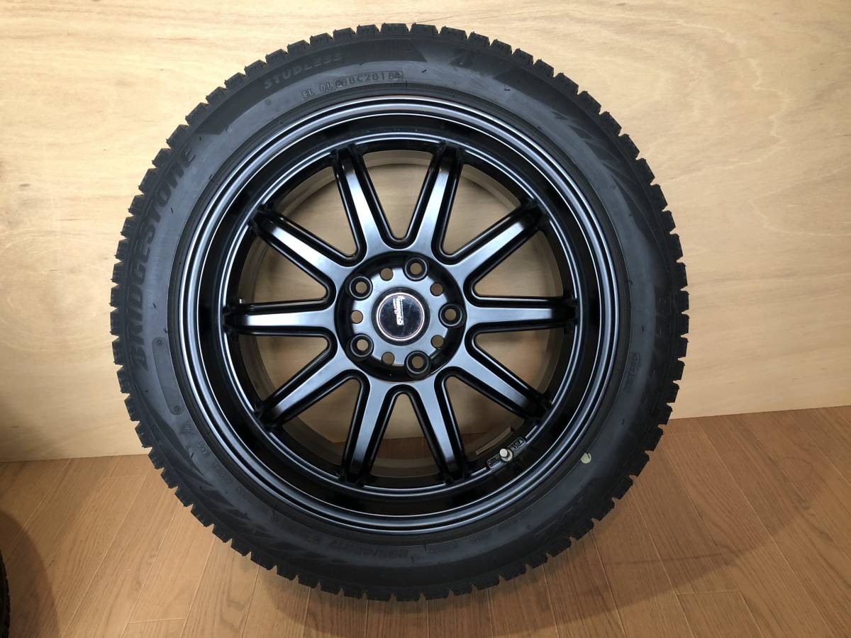 ☆BS VRX2 235/45R17☆4本セット☆5ZIGENホイールFIREBALL RR(マット