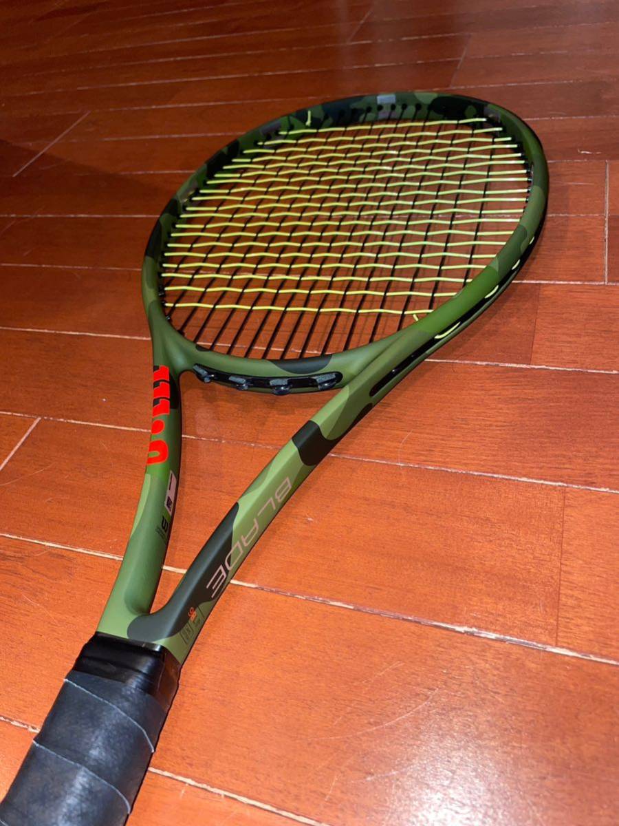 BLADE 98L Wilson 0 CAMO | ウィルソン ブレード 公式通販 EDITION 限定色 ウイルソン 硬式テニスラケット 18×20 テニスラケット メルカリ