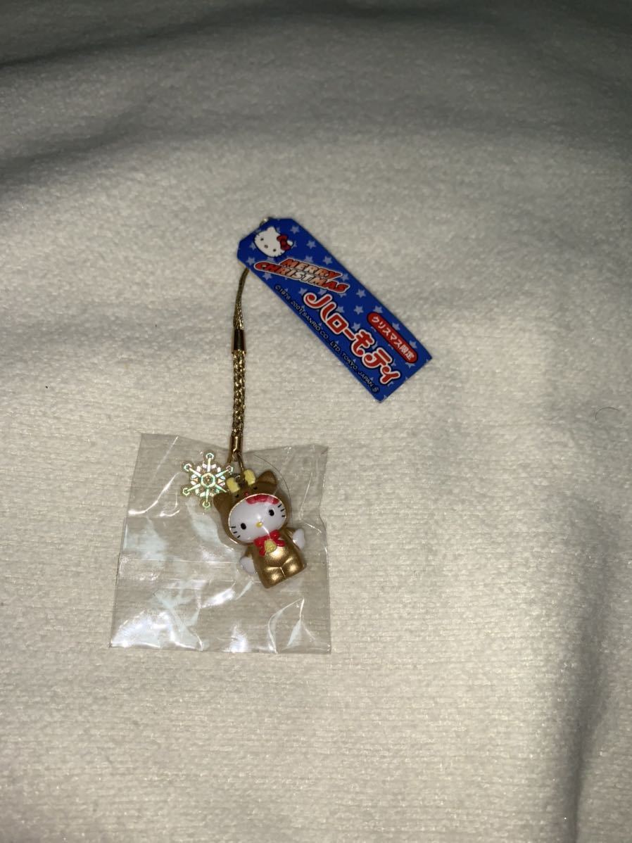 激レア ハローキティ根付け クリスマス限定 サンタ トナカイ 雪だるま