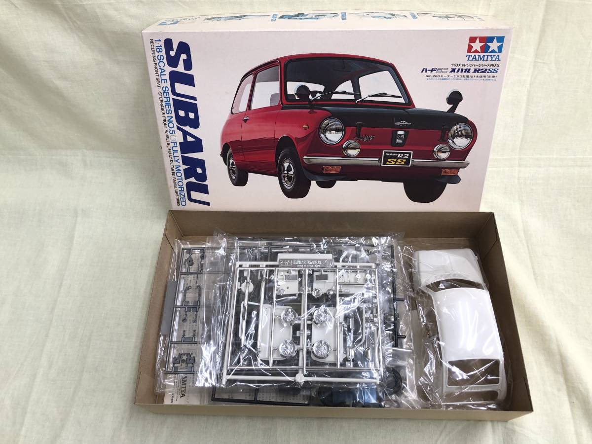 未組立 SUBARU スバル R2 SS タミヤ 1/18 チャレンジャーシリーズNo.5 