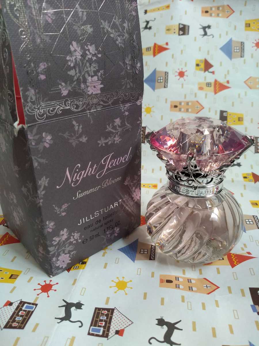 ジルスチュアート ナイトジュエル サマーブルーム オードトワレ ほぼ満量 ※箱破けあり
