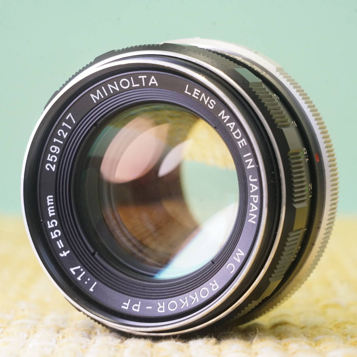 超美品ミノルタ SRT101 55mm F1.7付 #2913757 超美品ミノルタ