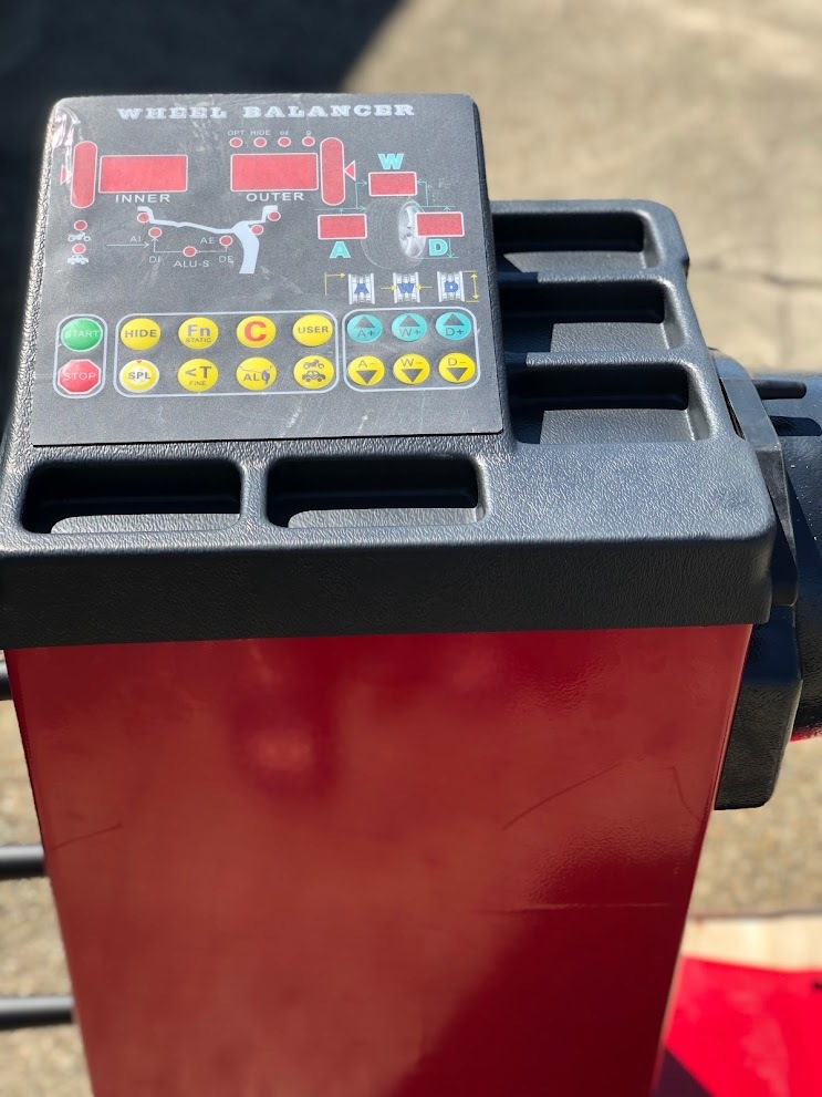 最落無↑新品　オートマチックホイールバランサー最大30インチ ウエイト位置自動照準　安心の６か月保証付き　_5