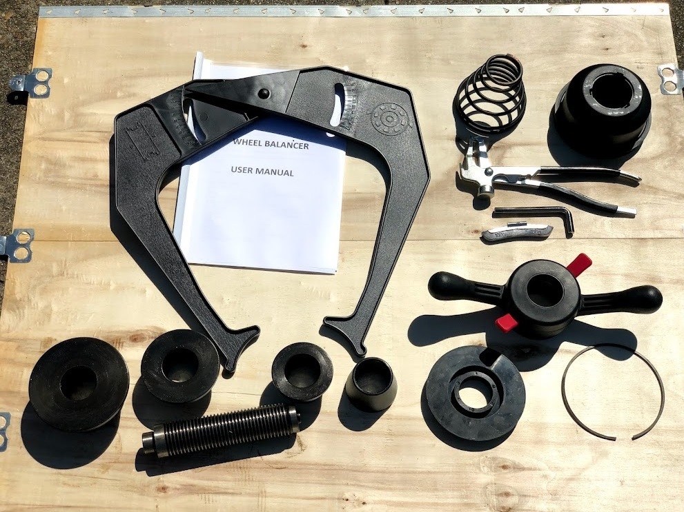 最落無↑新品　オートマチックホイールバランサー最大30インチ ウエイト位置自動照準　安心の６か月保証付き　_9