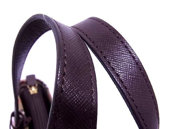 1円 BURBERRY バーバリー ノバチェック キャンバス 2WAY □極美品
