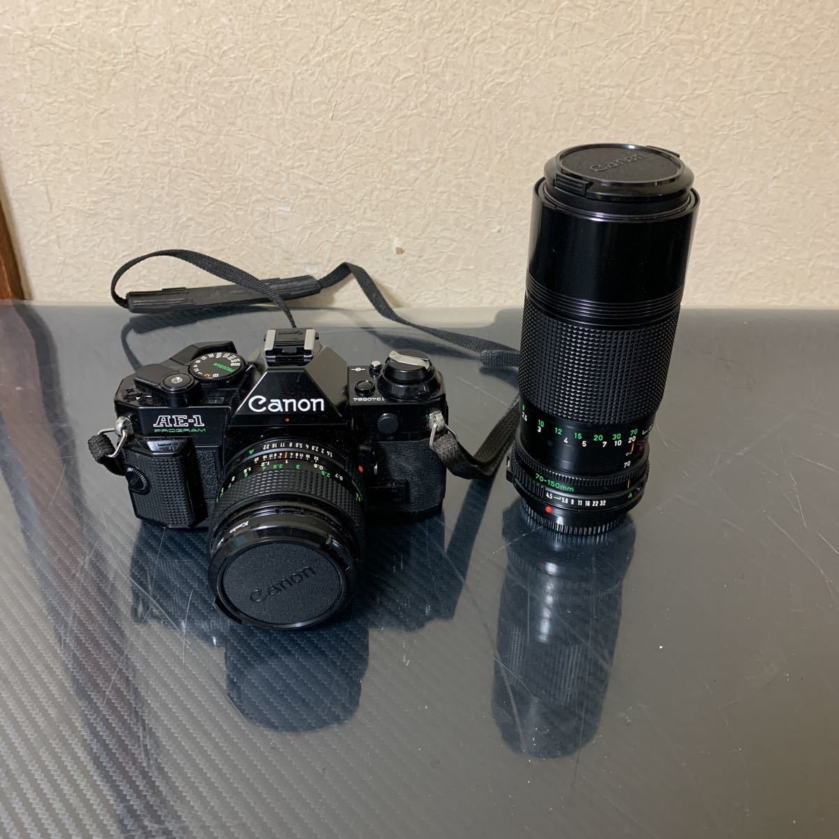 CANON AE-1 PROGRAMCANON ZOOM LENS FD 70-150mm AE-1 Canon Program 6