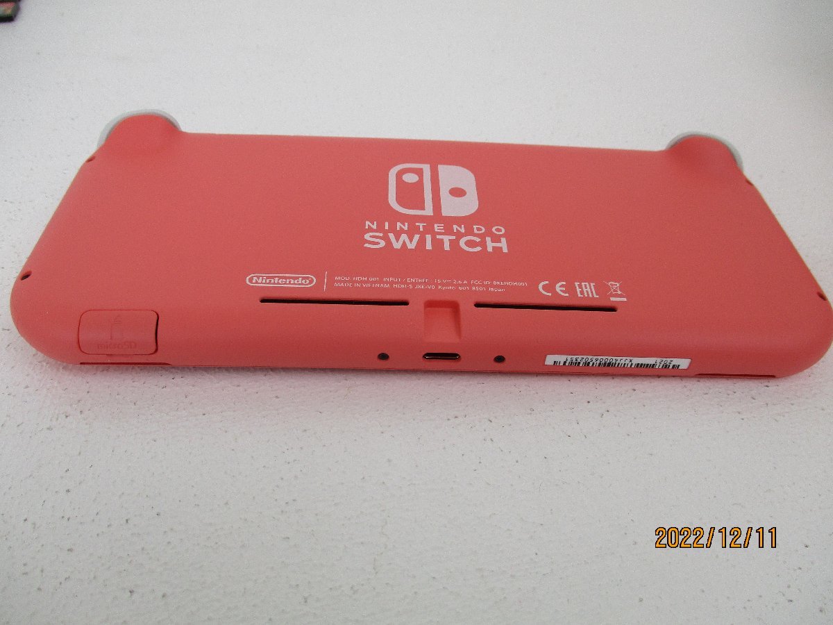 セール安い ジャンク品☆Nintendo switch Lite 本体（コーラル