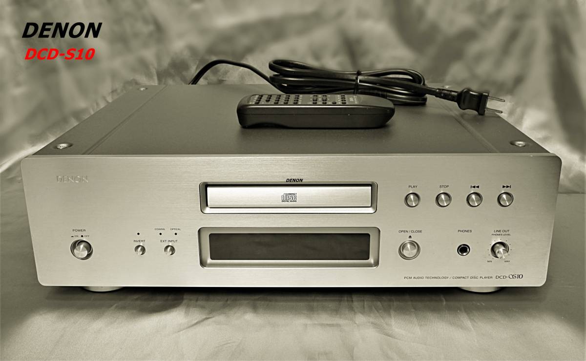 動作品 DENON DCD-S10 付属リモコンで音量調整も可 【公式通販】