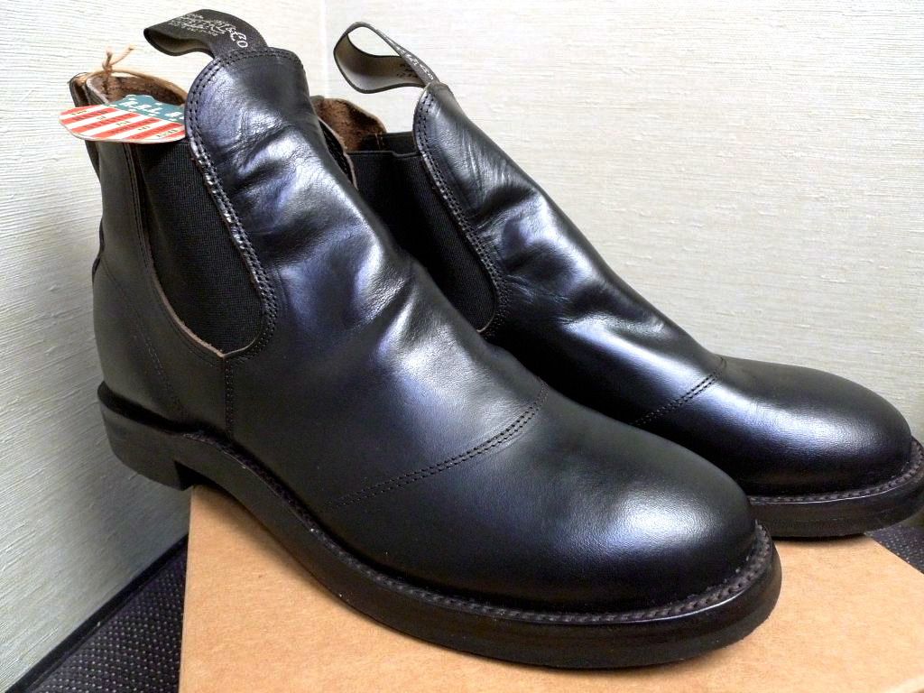 新品 米国製 RRL ダブルアールエル 茶芯 コングレス チェルシー 