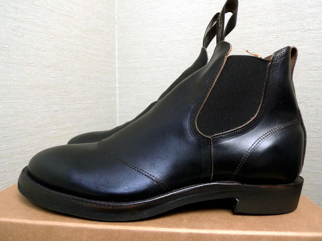 新品 米国製 RRL ダブルアールエル 茶芯 コングレス チェルシー 