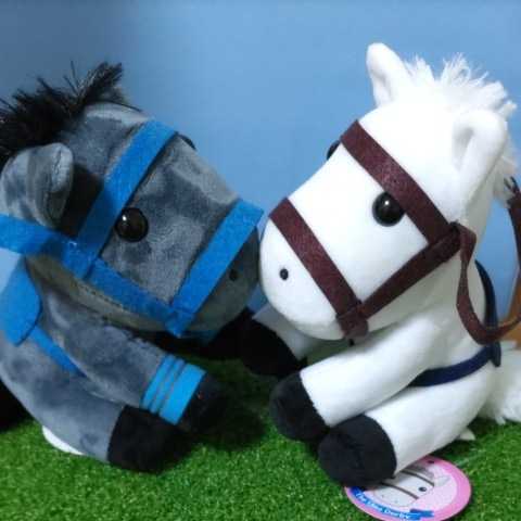 アイドルホース ぬいぐるみ 競馬 マスコットサイズ 非売品