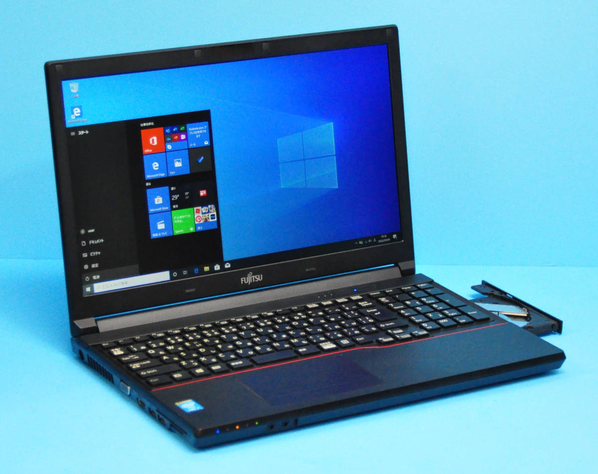 ♪ 良品 上位モデル 富士通 A573/GX ♪ Core i5-3340M / メモリ4GB / HDD:320GB / テンキー / マルチ / Office2019 / Win10