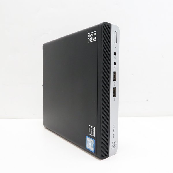 1円スタート〇HP ProDesk 400 G4 DM【第8世代 Core i5 8500T/HDD.
