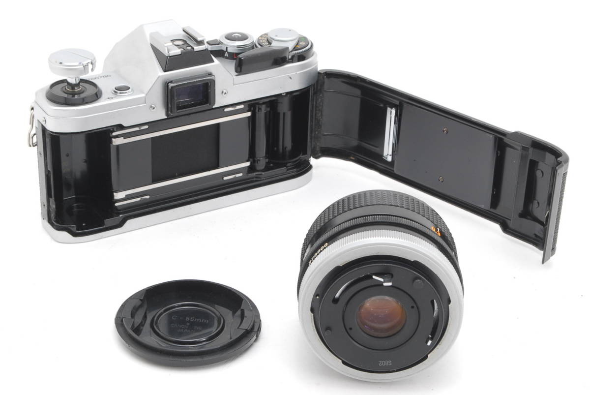 Canon キヤノン AE-1 シルバー フィルムカメラ + FD 28mm F/2.8 S.C. SC (oku2143) AE-1 Canon シルバー SLR 動作保証 お値下Canon