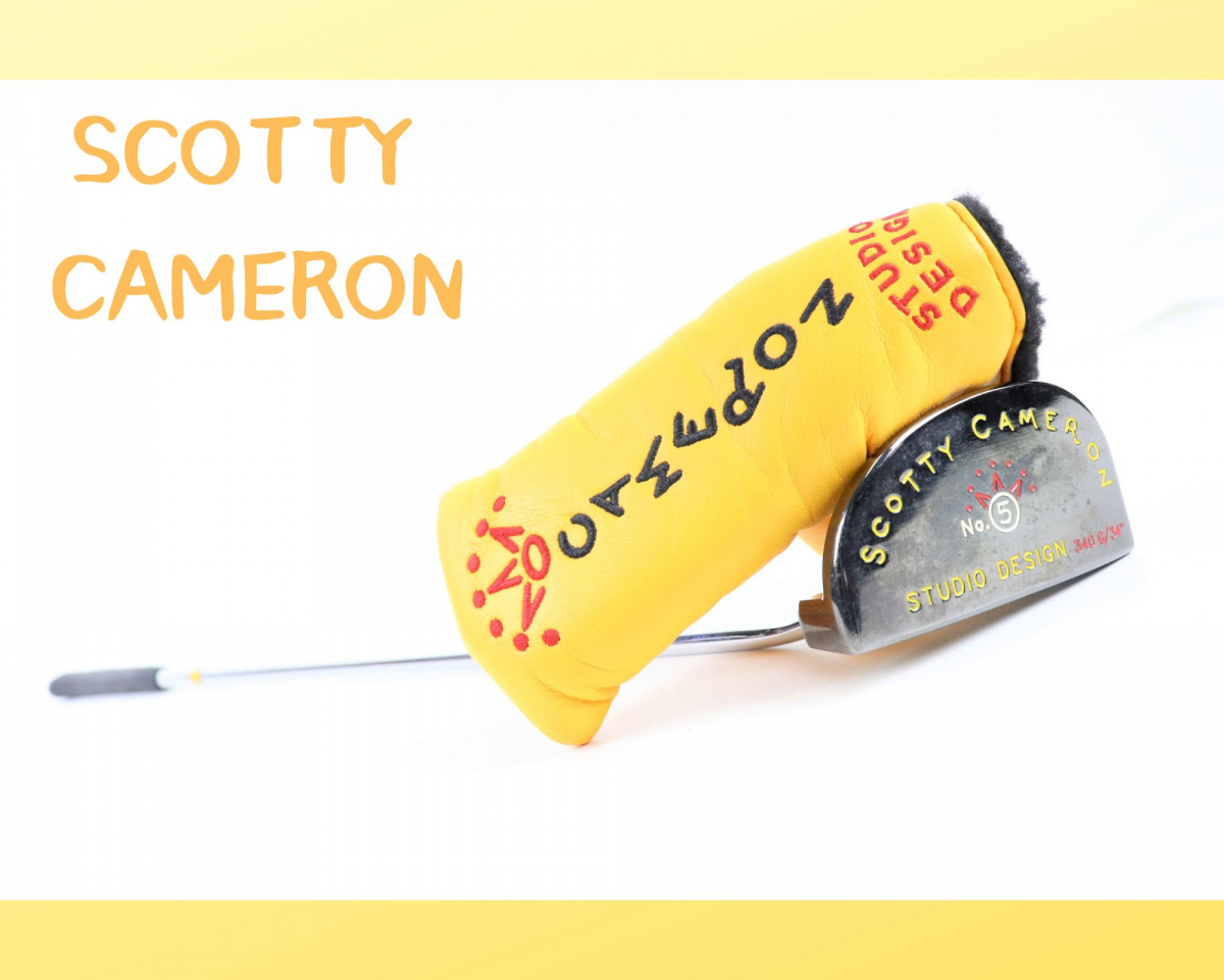 COUVRE-CHEF PUTTER DESIGN Studio Jaune Scotty Cameron Yellow Studio Design Putter Headcover 358244262447