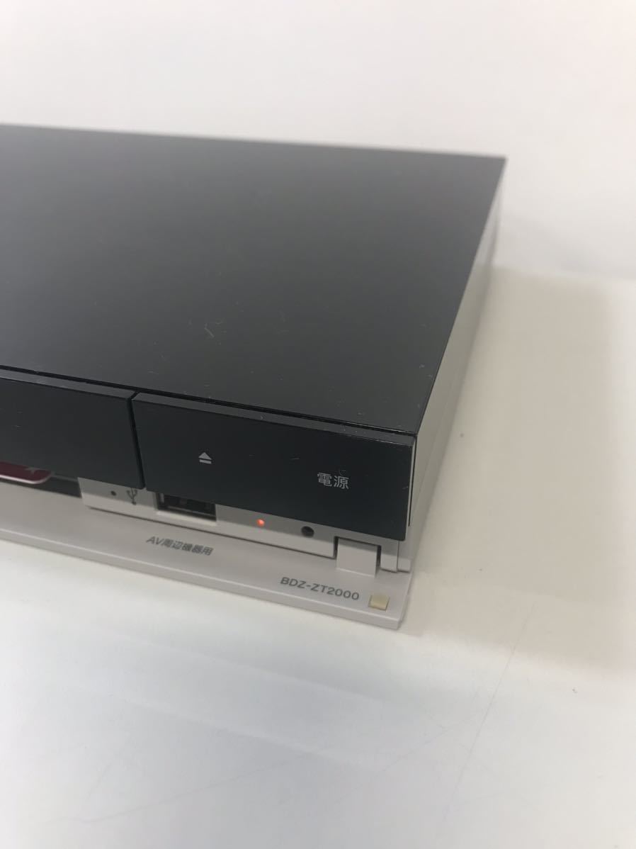 SONY ソニー BDZ-ZT2000 HDD/BDレコーダー リモコン B-CAS 2016年製
