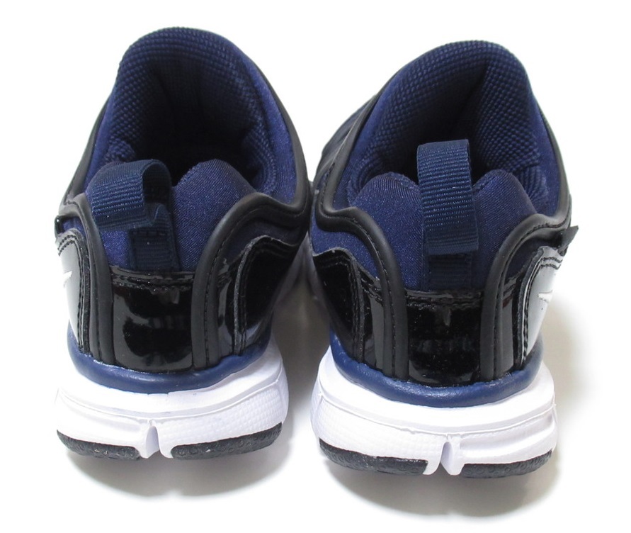21cm 紺 青 ナイキ ダイナモ フリー PS キッズ スリッポン 子供 靴