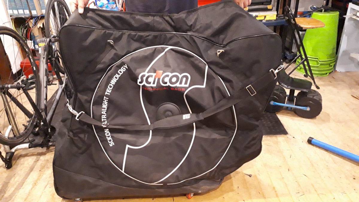 シーコン　エアーコンフォート　2.0 キャスター付　輪行バッグ(1) SCICON シーコン 輪行バッグ キャスター付 エアロコンフォート 2.0