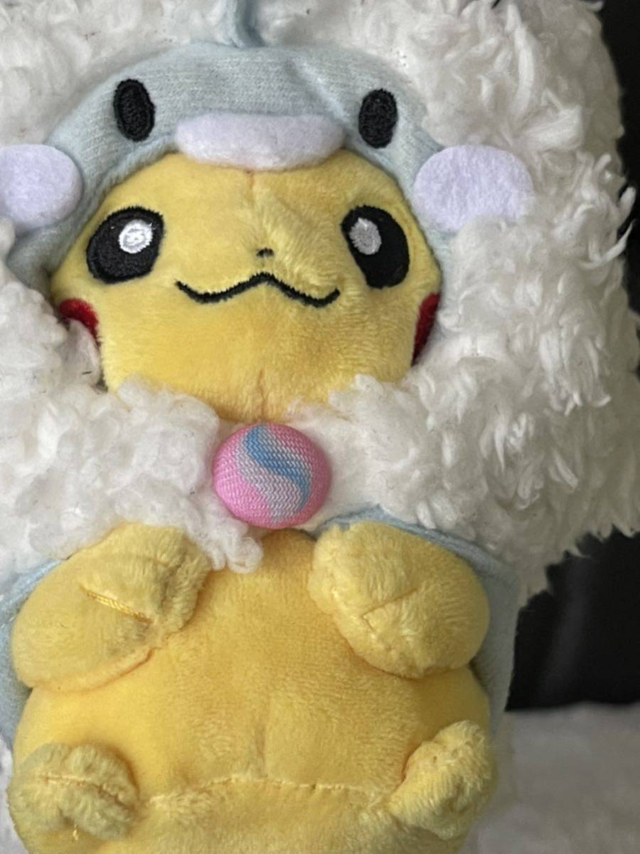 タグ付き ポケモン ピカチュウ メガチルタリス ポンチョ ぬいぐるみ
