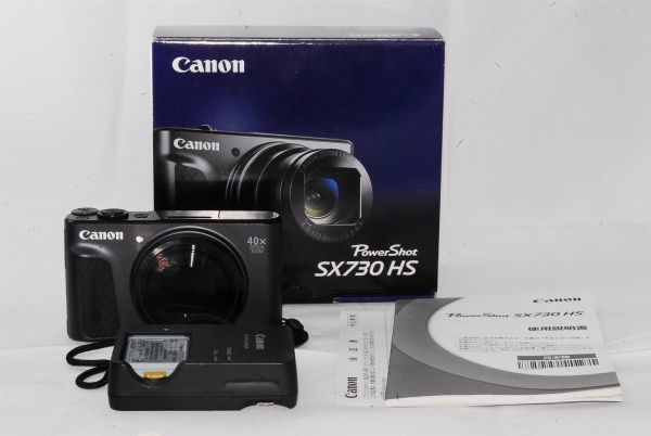 Canon コンパクトデジタルカメラ PowerShot SX730 HS ブラック 光学40 
