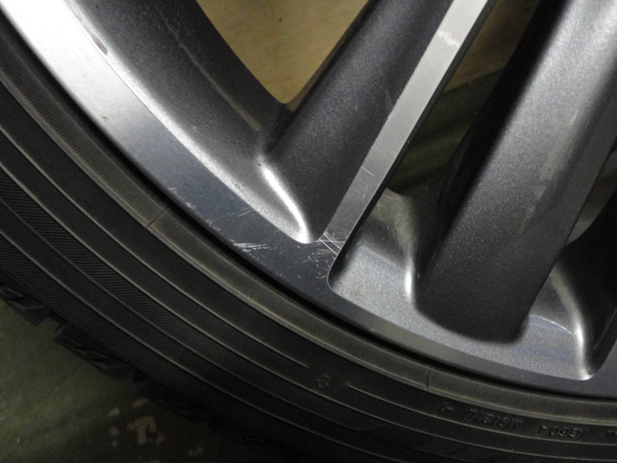 日産　V37　スカイライン　2018年製　245/40R19　ヨコハマ　IG60　純正アルミホイール　4本セット_6