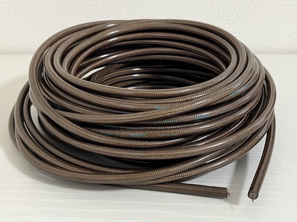 ACROTEC アクロテック 6NーC6010 同軸ケーブル CABLE 20m(RCAケーブル