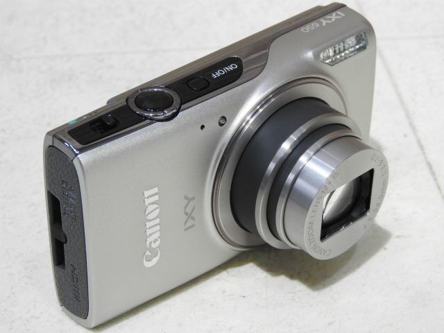 1円〜 中古 Canon IXY 650 シルバー キヤノン コンパクトデジタル