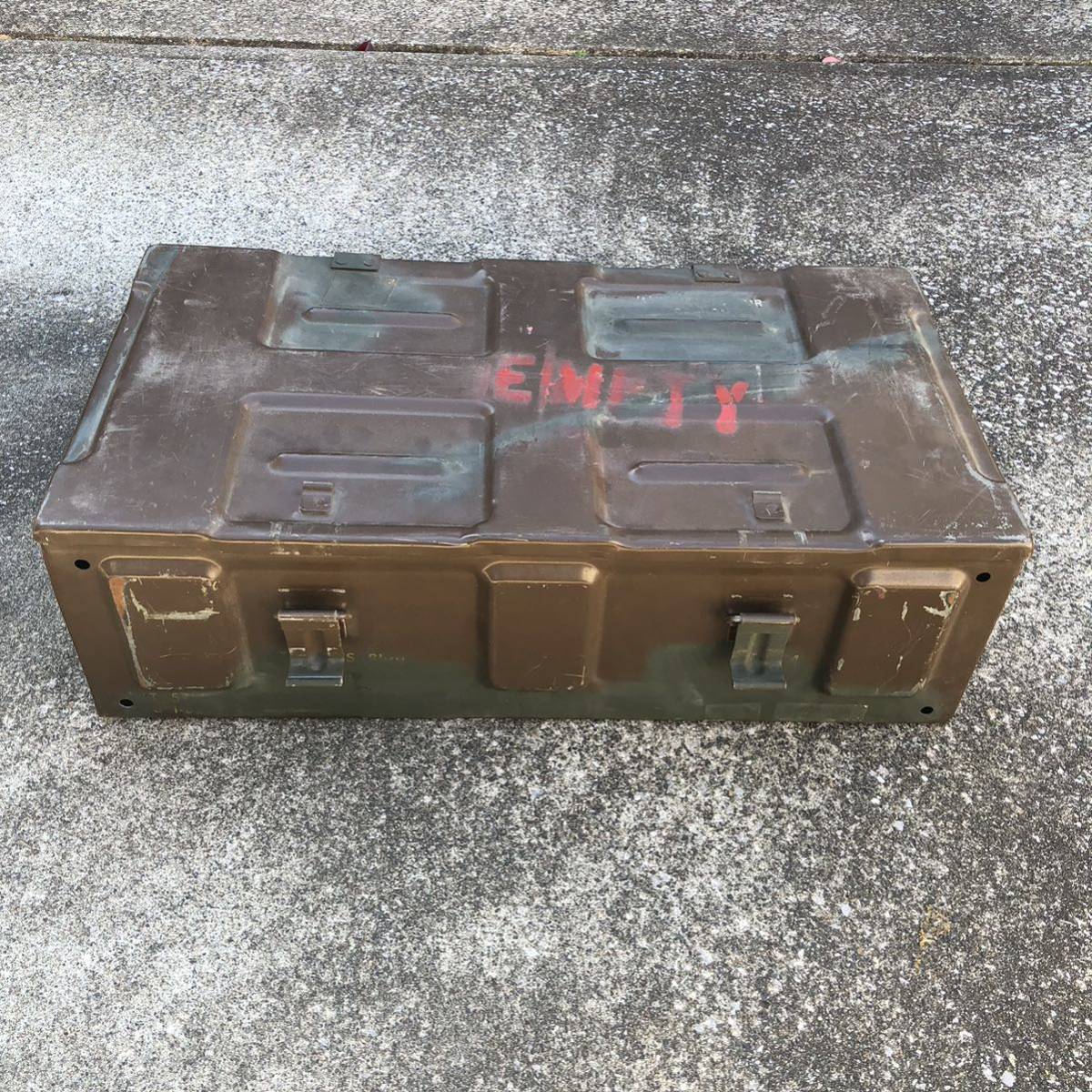 米軍 実物 迫撃砲 AMMO BOX 弾薬箱ミリタリーケース 送料無料 米軍弾薬