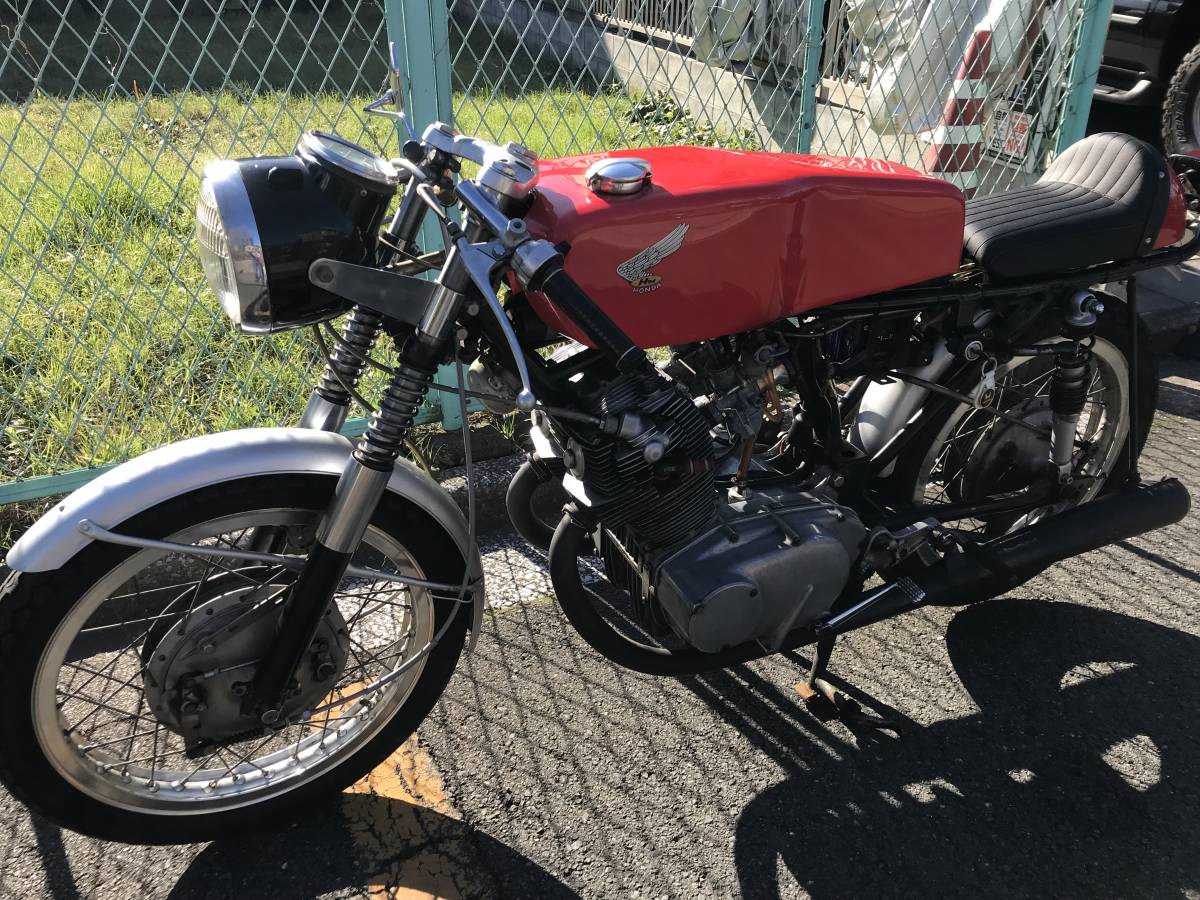 HONDA CB72 ホンダ 250cc レーサーカスタム セパハン 機関良好 自賠責