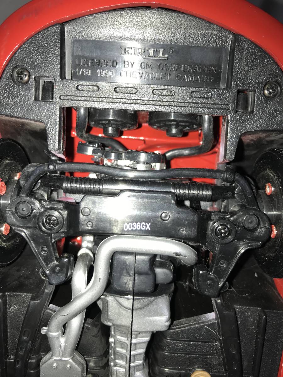ERTL アーテル 1/18 CHEVROLET CAMARO Z28 1996 シボレー カマロ Z28 