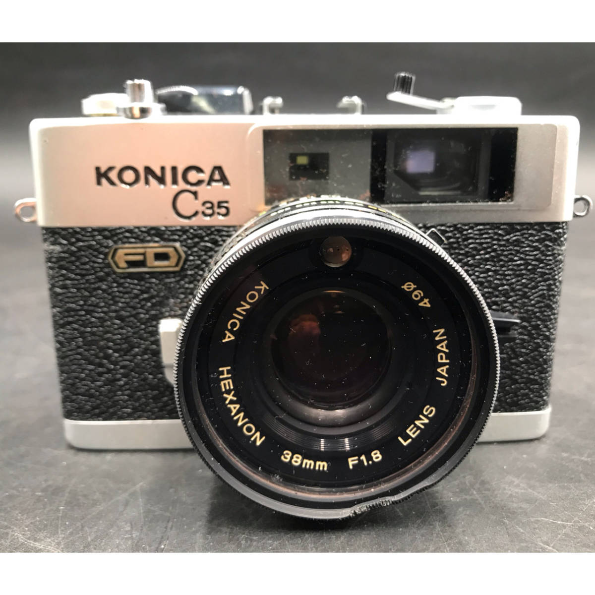□1216-2 Konica コニカ C35 FD HEXANON 38mm f&frasl;1.8 コンパクト