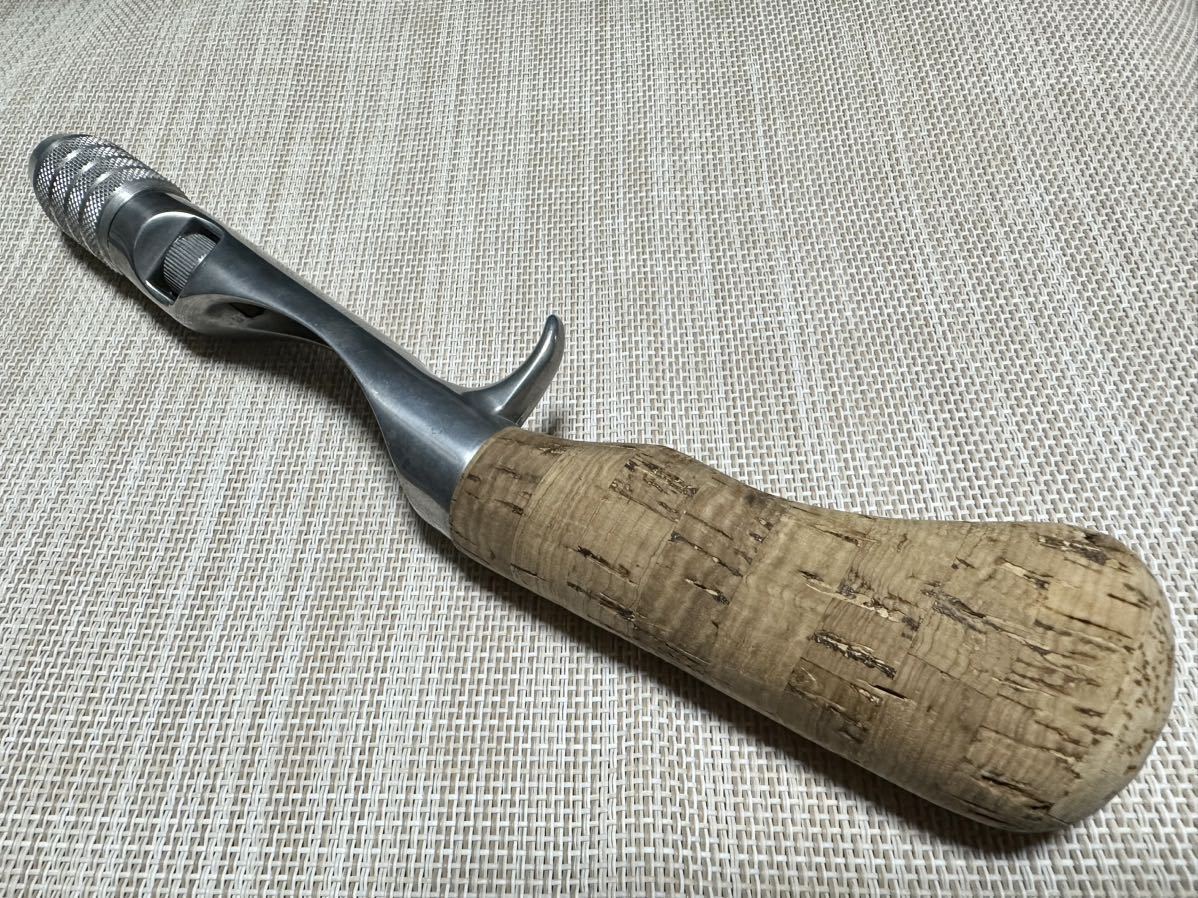 中古 希少 ブライトリバー ブライトキャスターグリップ ポリッシュ・フィニッシュ コルクガン Brightliver BrightCaster Grip_1
