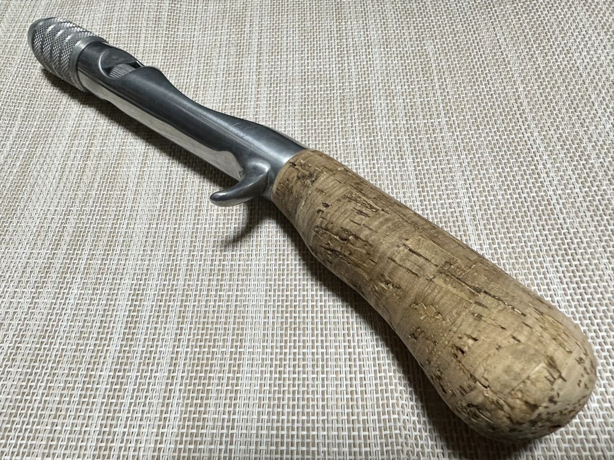 中古 希少 ブライトリバー ブライトキャスターグリップ ポリッシュ・フィニッシュ コルクガン Brightliver BrightCaster Grip_2