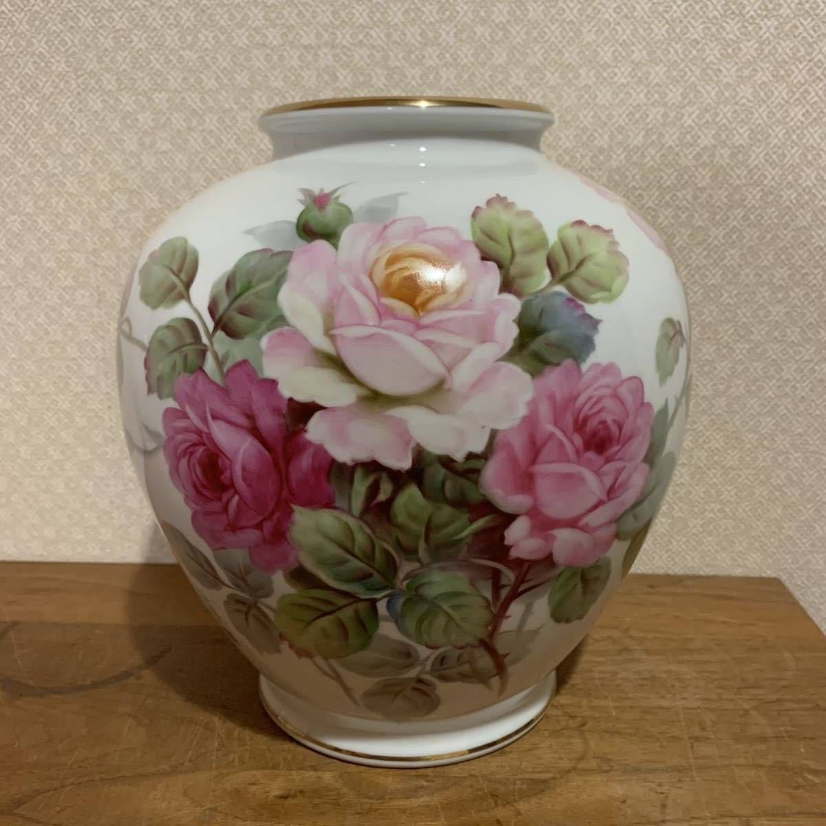  ノリタケ Noritake 金彩 薔薇 バラ 手書 磁器 インテリア 花器 ディスプレイ オブジェ(ノリタケ)｜売買されたオークション情報、yahooの商品情報をアーカイブ公開 - オークファン ノリタケ