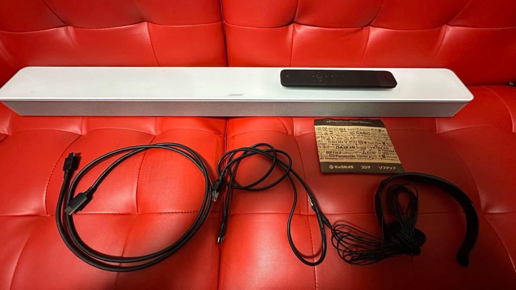 送料無料，人気セール BOSE 700 サウンドバー ホワイト 長期保証加入済(スピーカー本体)｜売買されたオークション情報、yahooの商品情報をアーカイブ公開 - オークファン BOSE