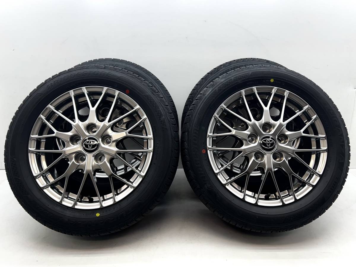 【送料着払い】即決 16インチ 4本 BBS 鍛造 ◆ ヴォクシー 80 ◆ トヨタ 純正 タイヤホイール 16×6J 5穴 114.3 +50 60ミリ 205/55R16[4966