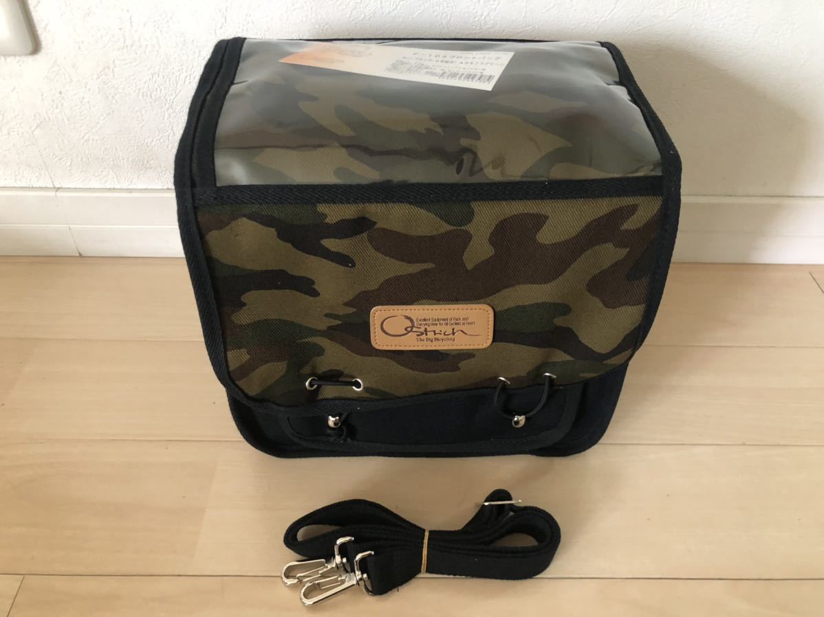 送料無料☆OSTRICH オーストリッチ◇F-104 フロントバッグ 帆布